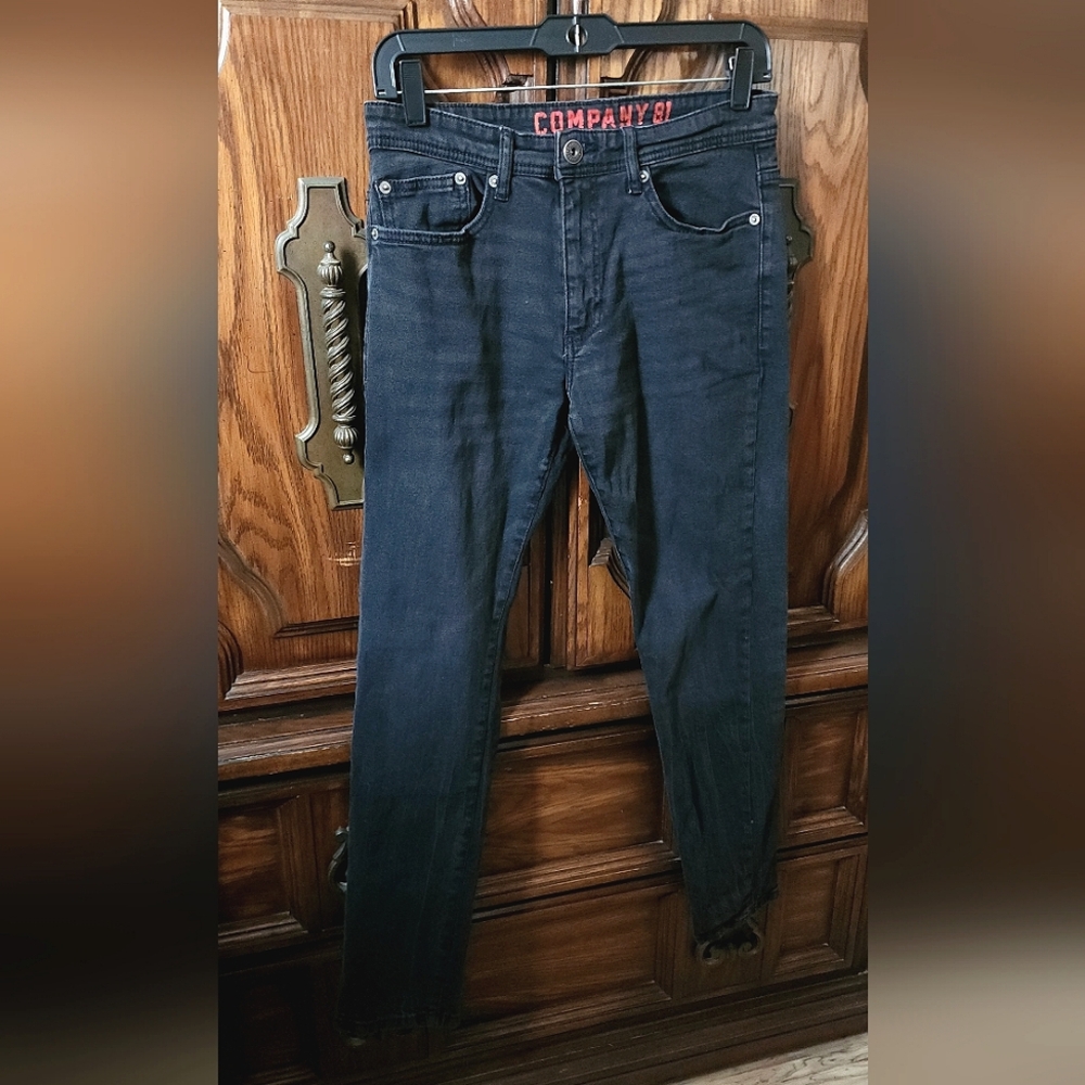 Company 81 - Slim Fit Denim Jeans - Dark Grey - 29/30